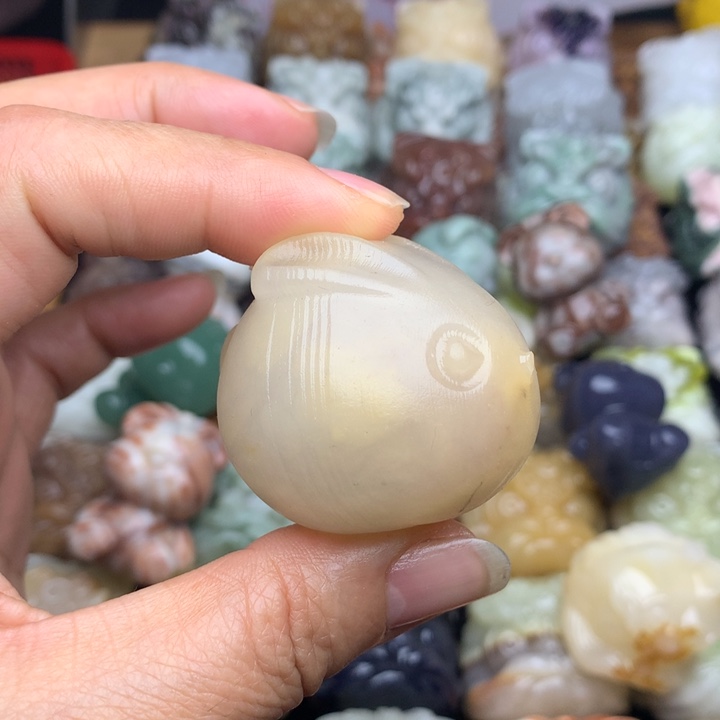 玛瑙/玉髓合金挂件