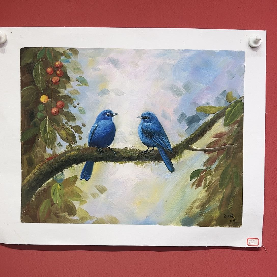 油画刘文桂油画作品