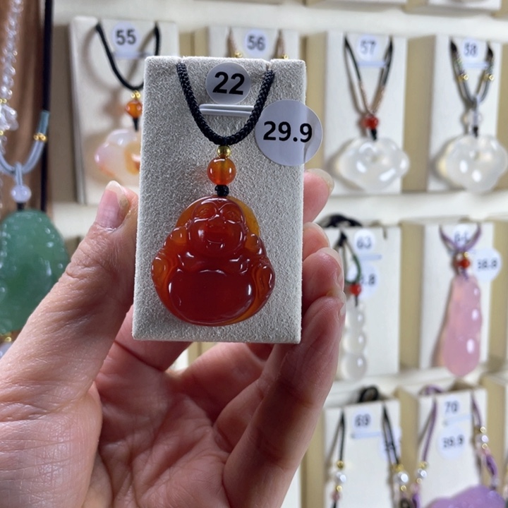 玛瑙/玉髓颈饰未镶嵌不****.