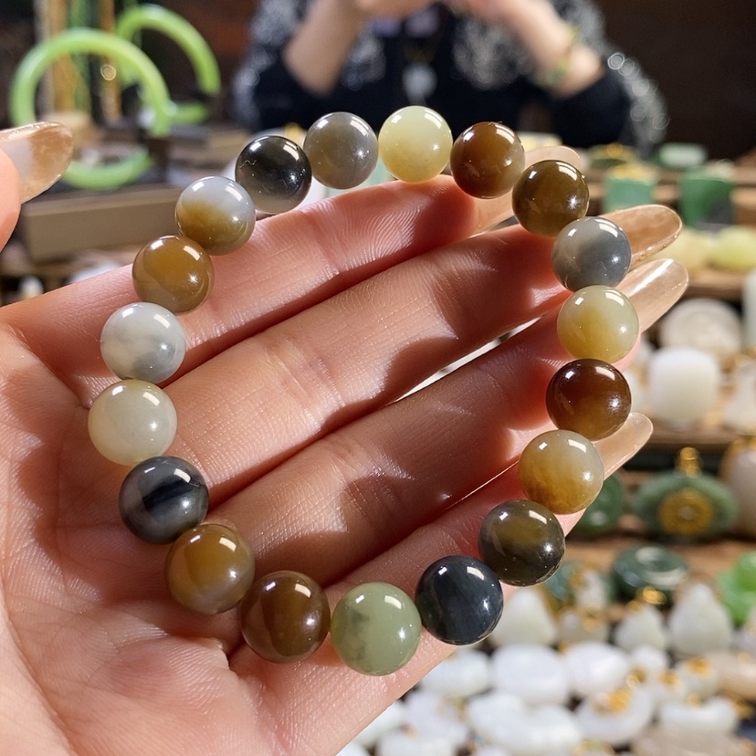 【闪购商品】和田玉手串10mm未镶嵌