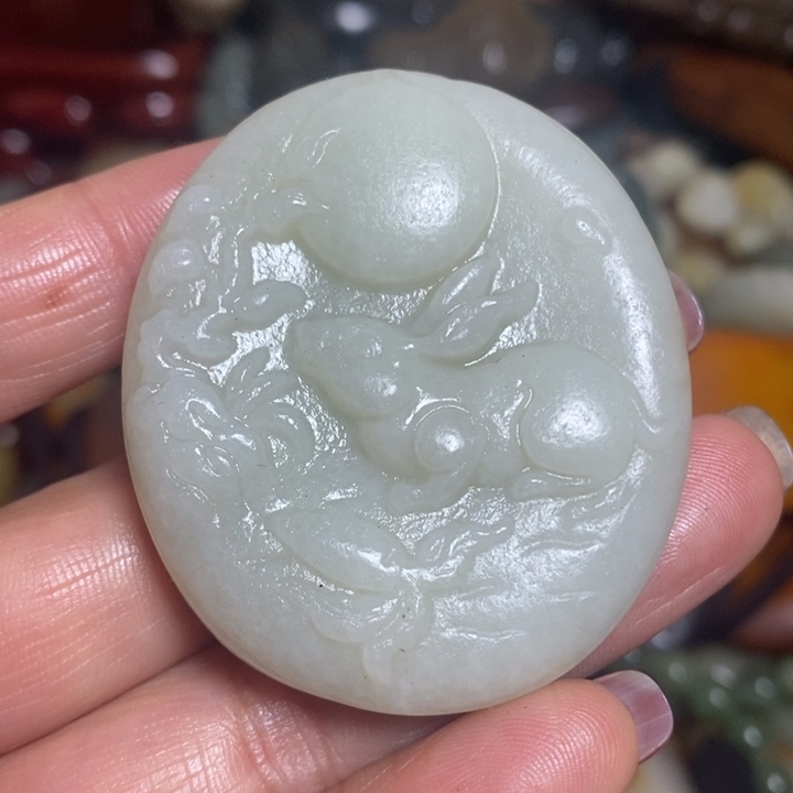 和田玉挂件未镶嵌