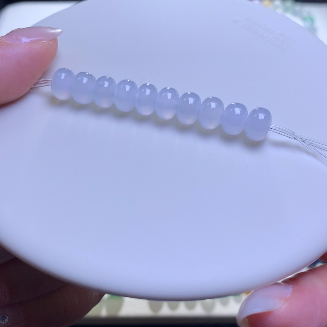 未镶嵌手链翡翠翡翠手串卡8.5