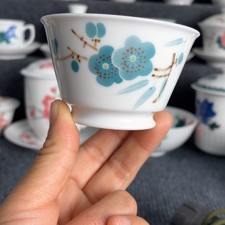 景德镇陶瓷马蹄杯