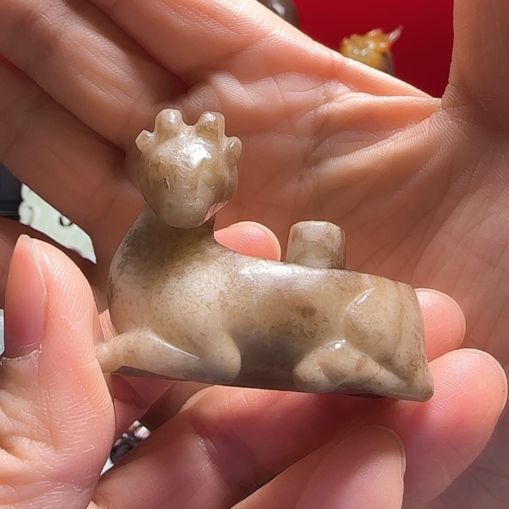 和田玉车挂未镶嵌