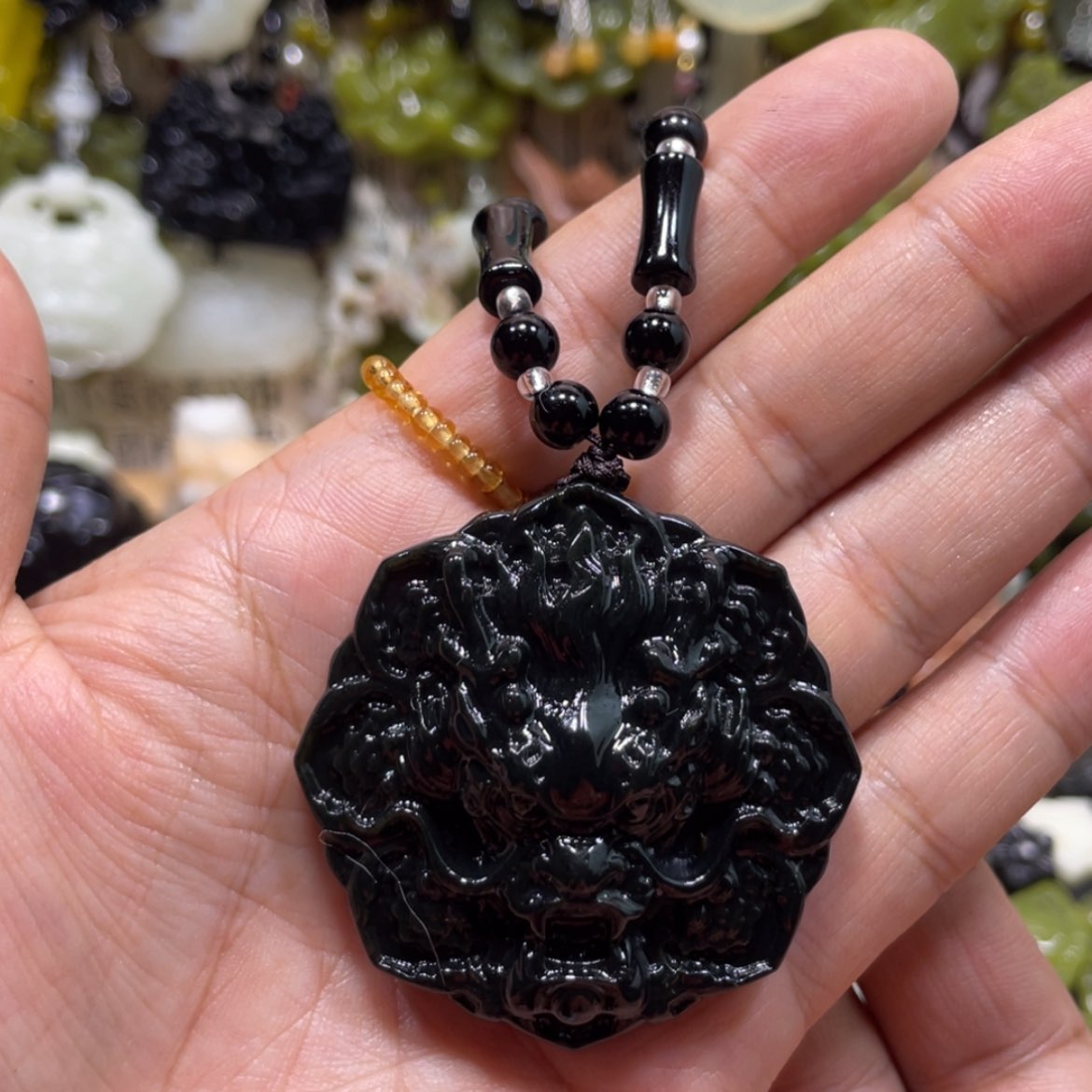【闪购商品】岫玉颈饰未镶嵌39吊坠