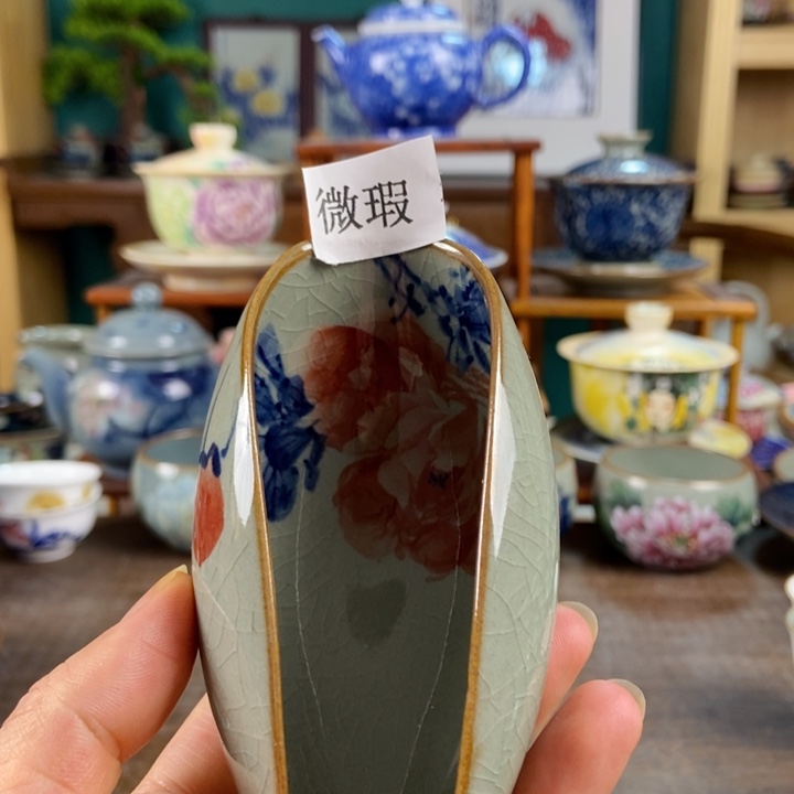 瓷片手工制作工艺精湛等特点为