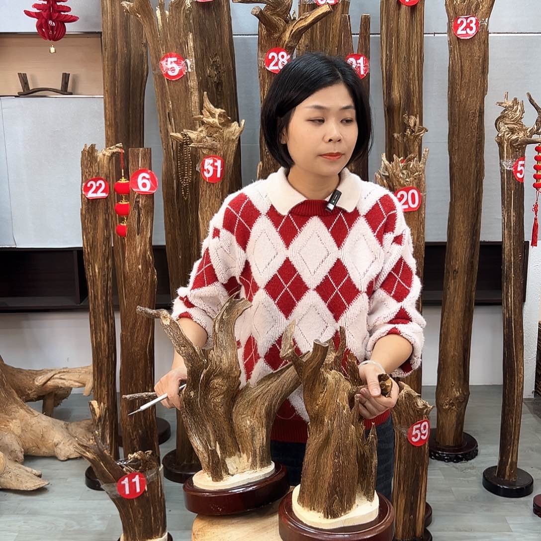 沉香摆件叮****）沉香摆件