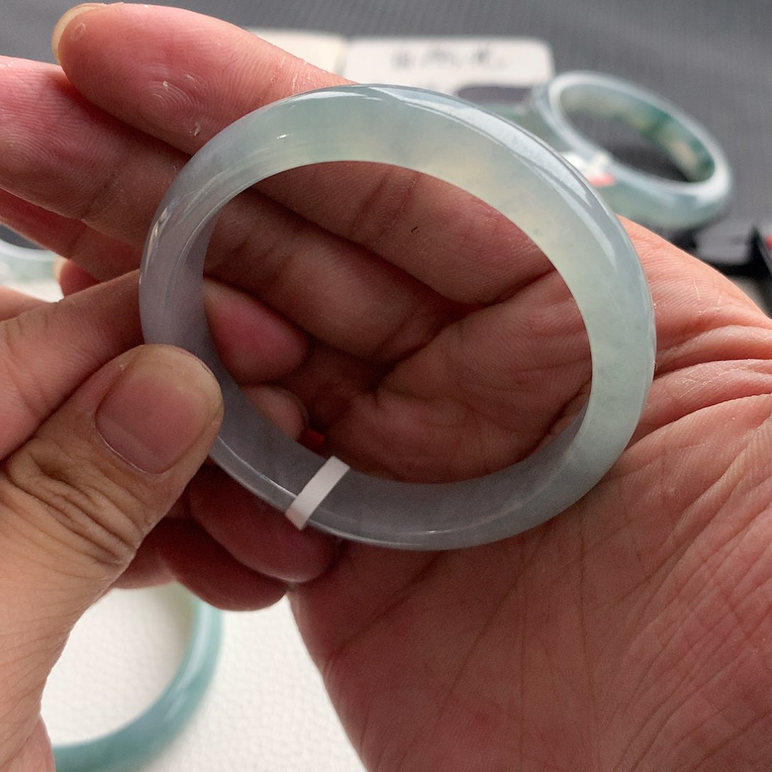 翡翠手镯未镶嵌11号 56贵妃