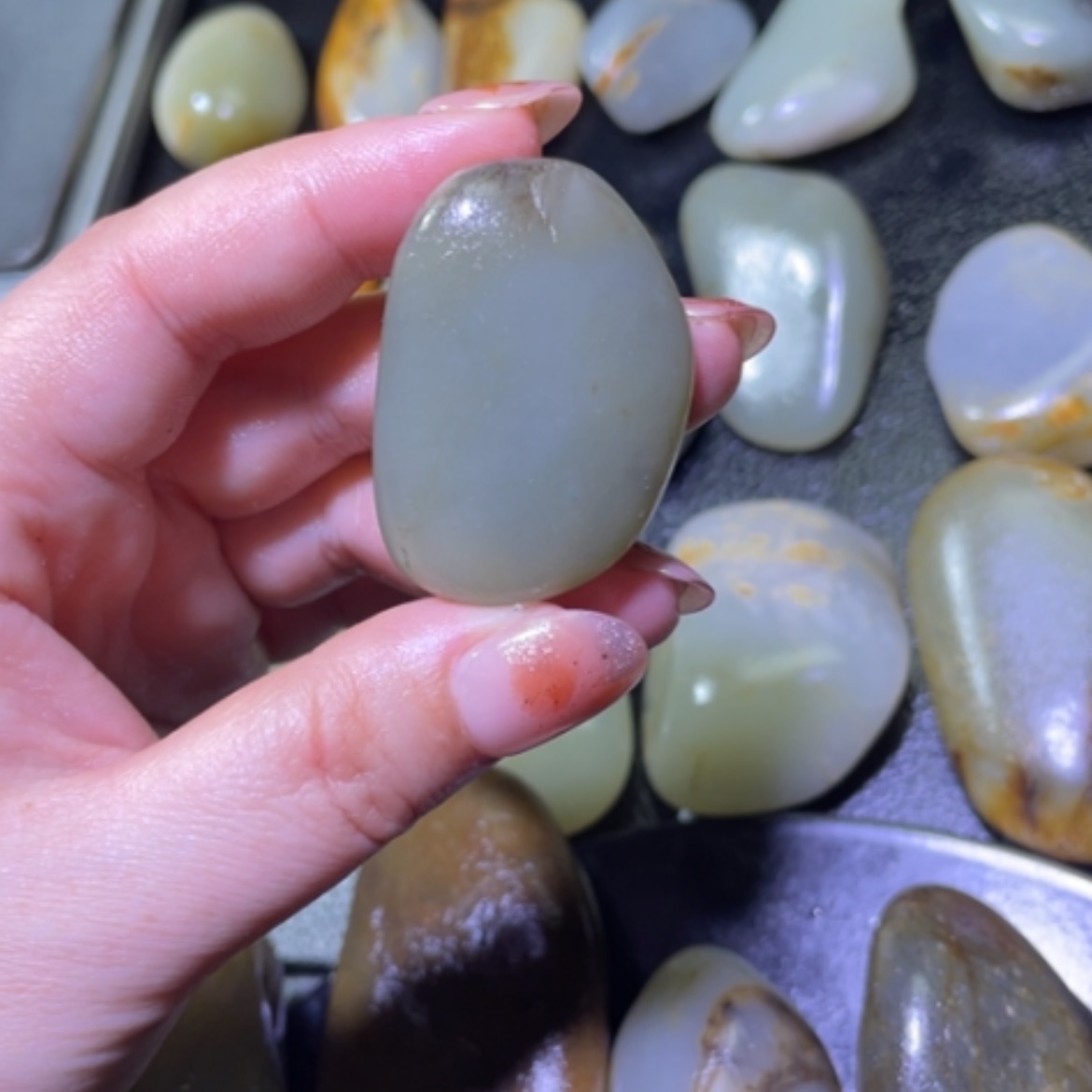 【闪购商品】颈饰未镶嵌和田玉名*