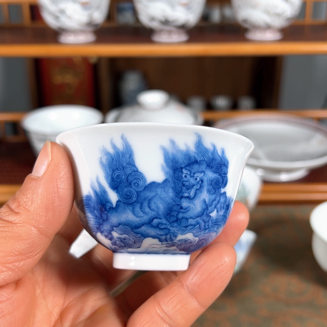 【闪购商品】你*嘛都府堂事事如意花神杯