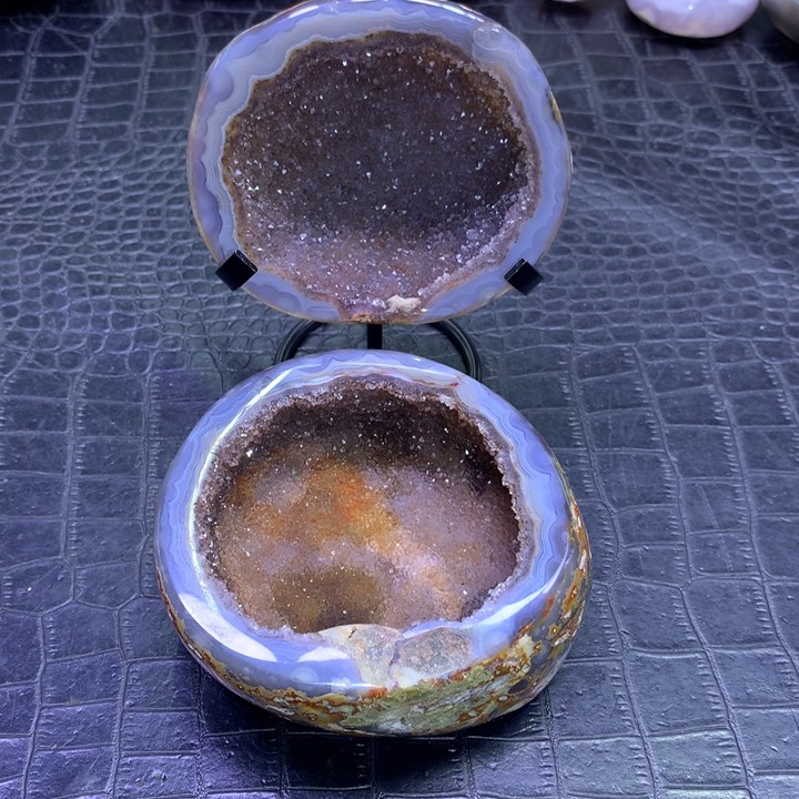 水晶福利奇石彩盆未镶嵌