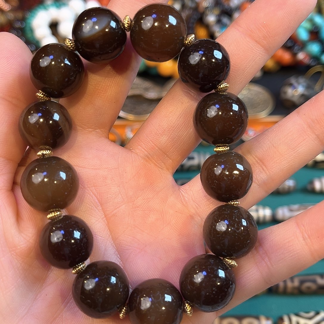 玛瑙/玉髓手链未镶嵌