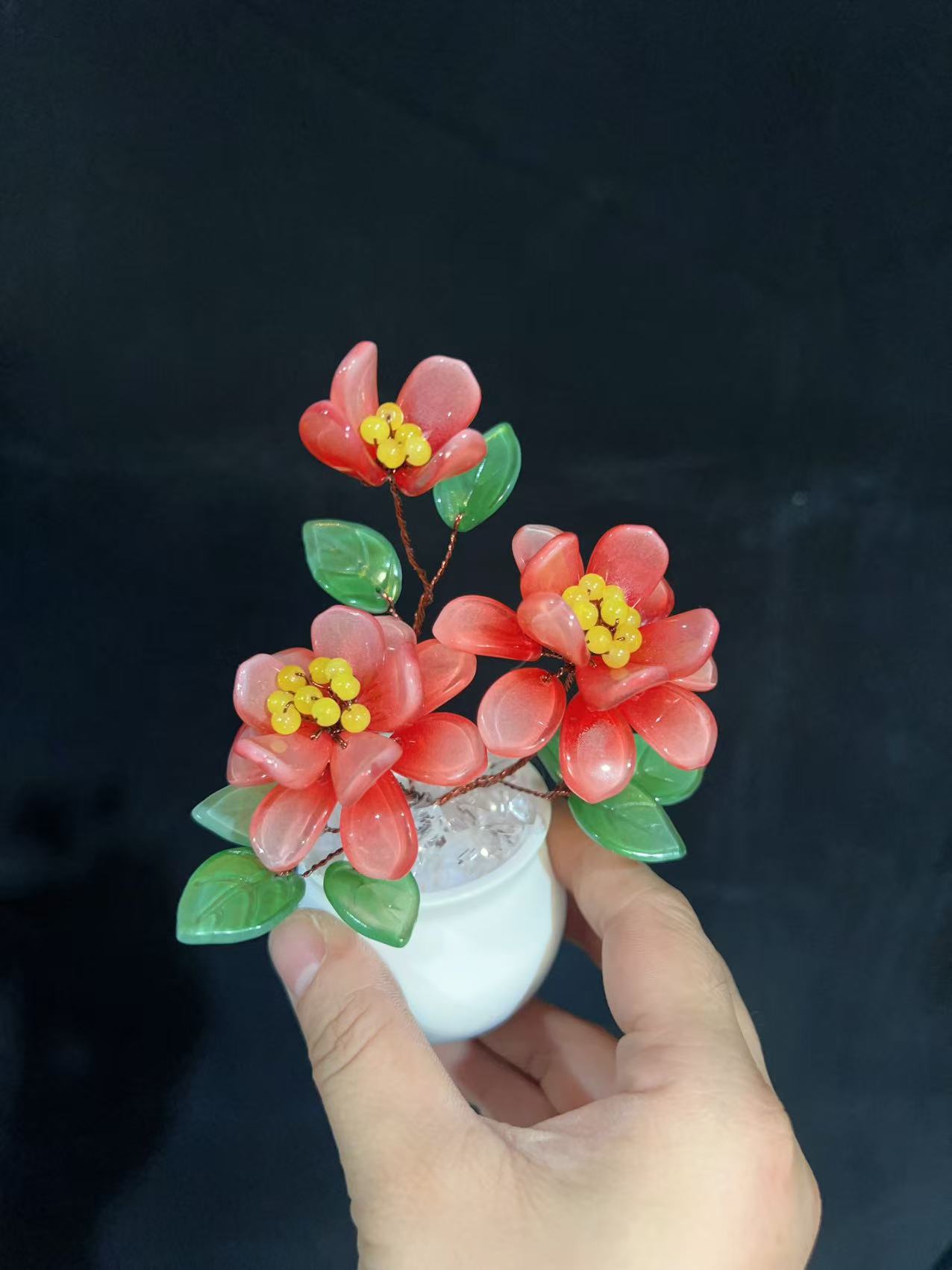 【琉璃专属】琉璃杜鹃花（小盆栽） DIY材料包