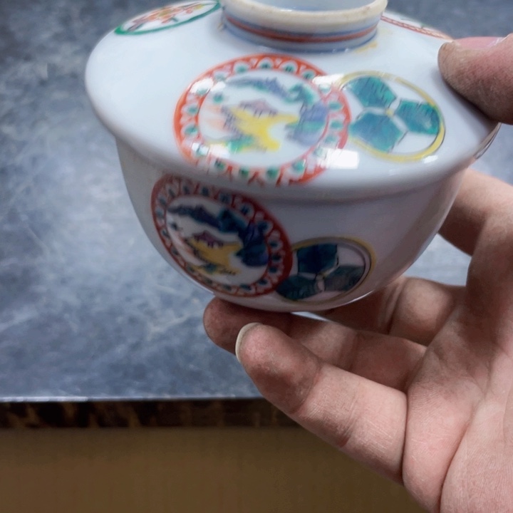 瓷片瓷制作工艺品摆件