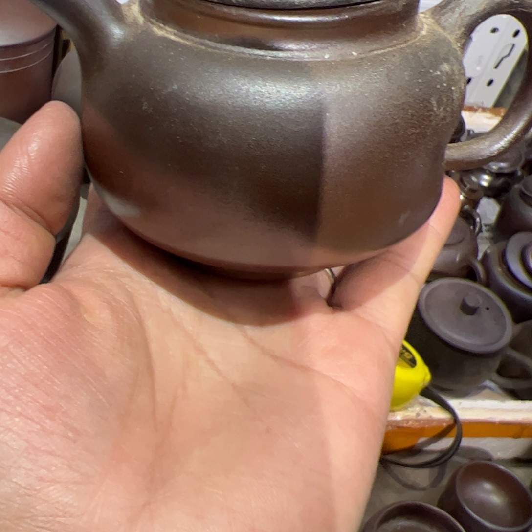 贵台龙窑柴烧茶壶160