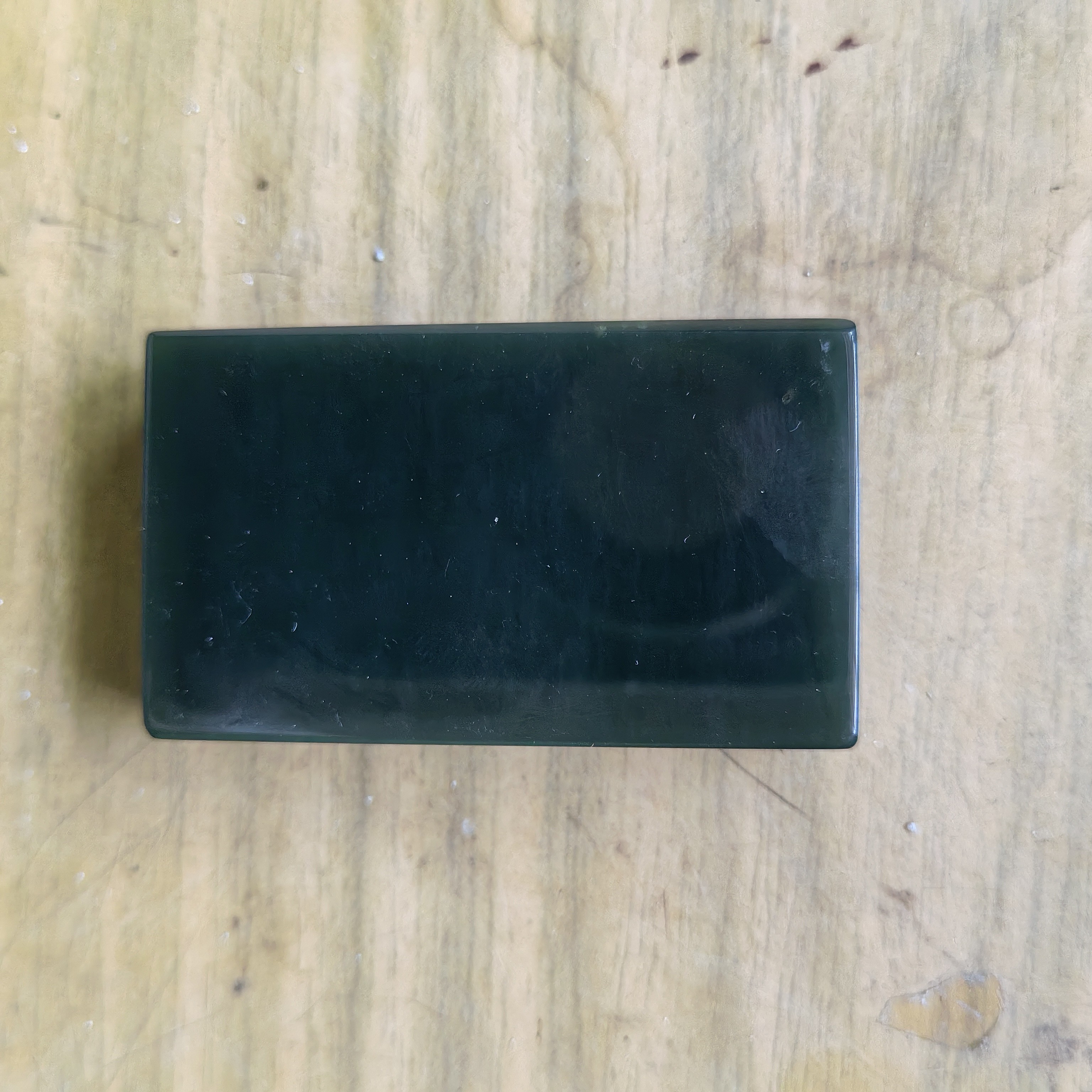 非金属大理石吊坠 产地：新疆：名称：塔青无事牌