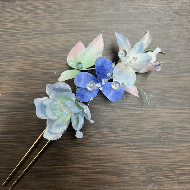 春亦归古风发饰绒花发簪 手工制作默认微瑕