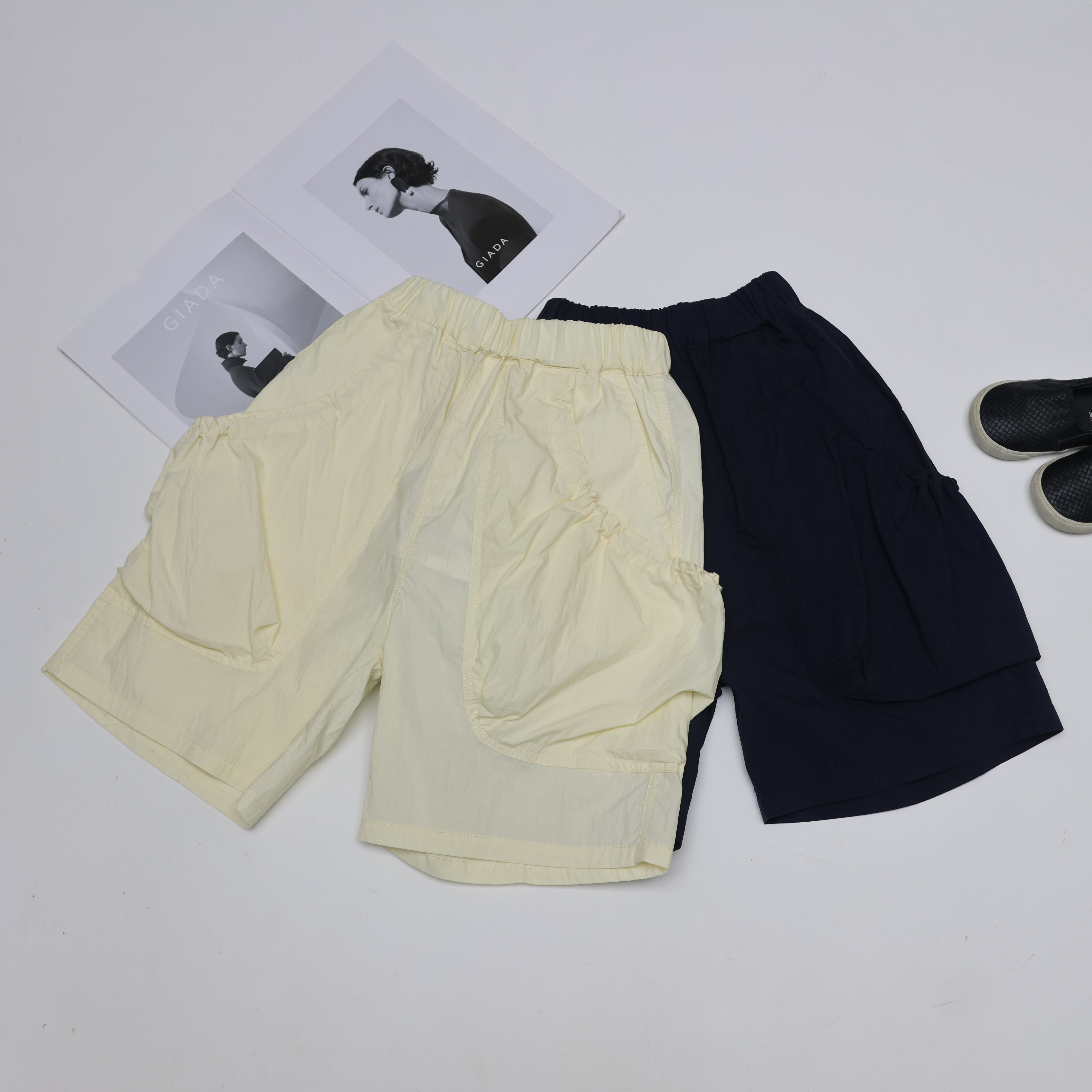 【芷半】2025夏季女童新款短裤7956