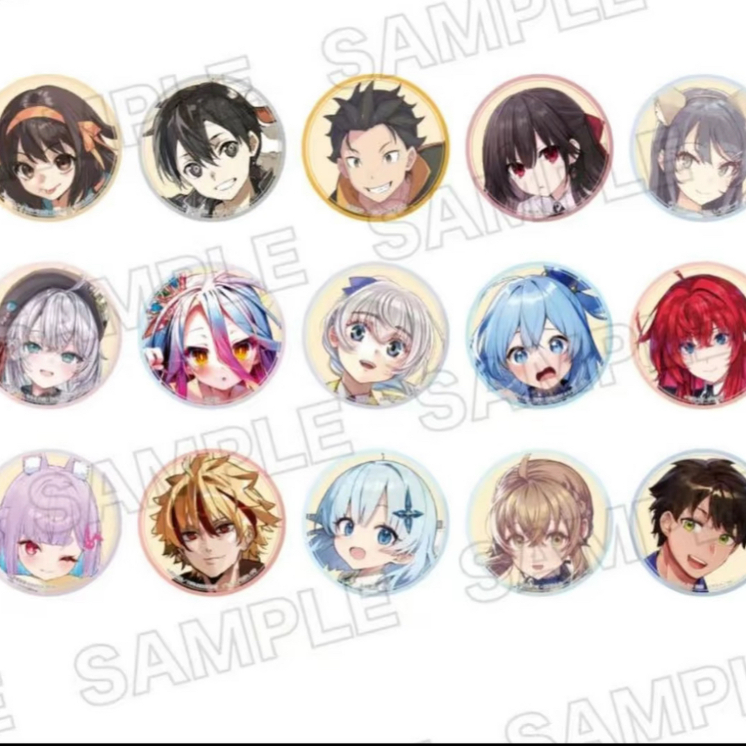 【轻小说展】角川文库2025轻小说展系列 fate吧唧色纸亚克力盲盒