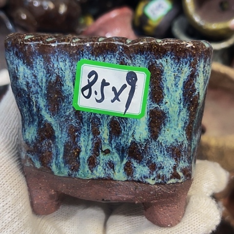 红陶粗陶花盆手工