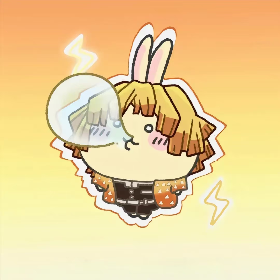  【吉伊卡哇】  同人二创可爱3小只冰箱贴系列潮玩盲袋（默认代拆！！）