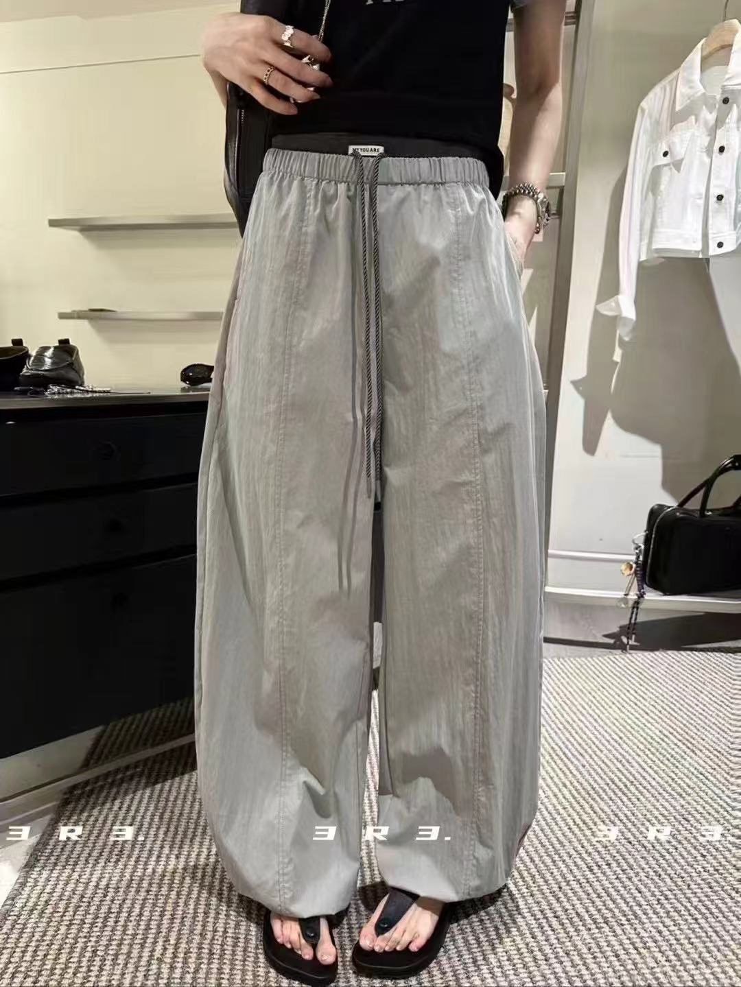 夏季新款女工装裤