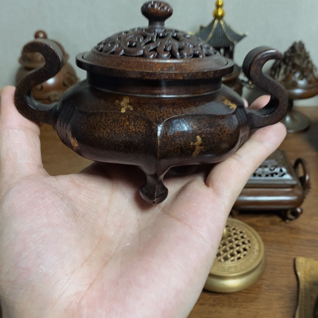 铜盛世铜炉铜器香炉工艺品