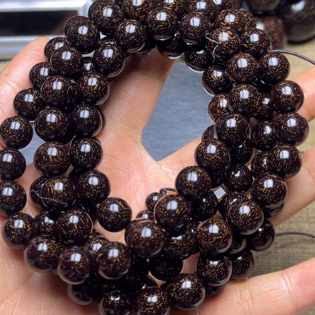 檀香紫檀（小叶紫檀）1.0 108 爆星