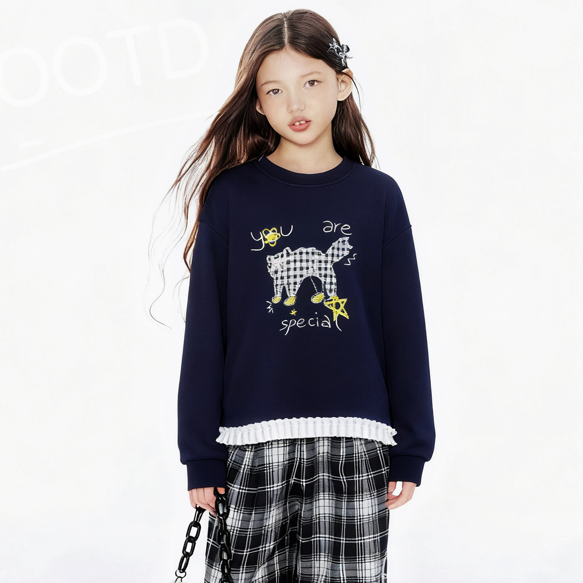 2025冬季中大童加绒卫衣卫裤