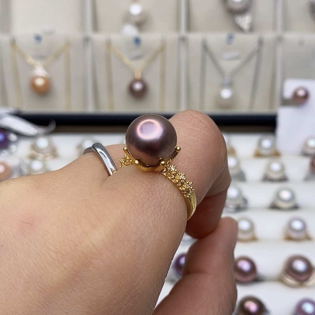 淡水珍珠颈饰合金