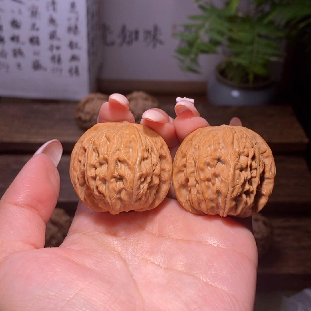 逃***吊坠文玩核桃全品37正磨