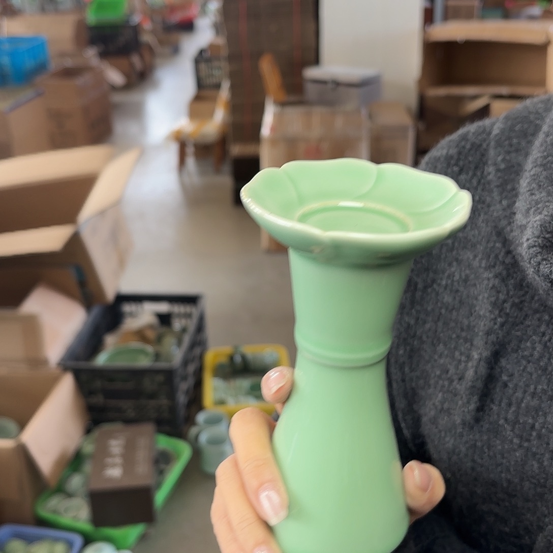 龙泉云间青瓷小米茶器