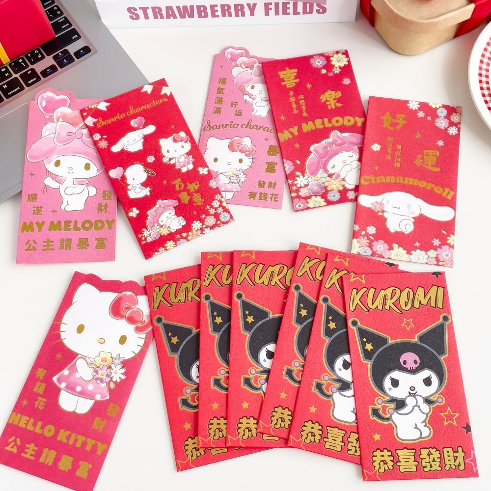 正版三丽鸥烫金千元红包玉桂狗儿童小孩压岁钱农历新年节日利是封