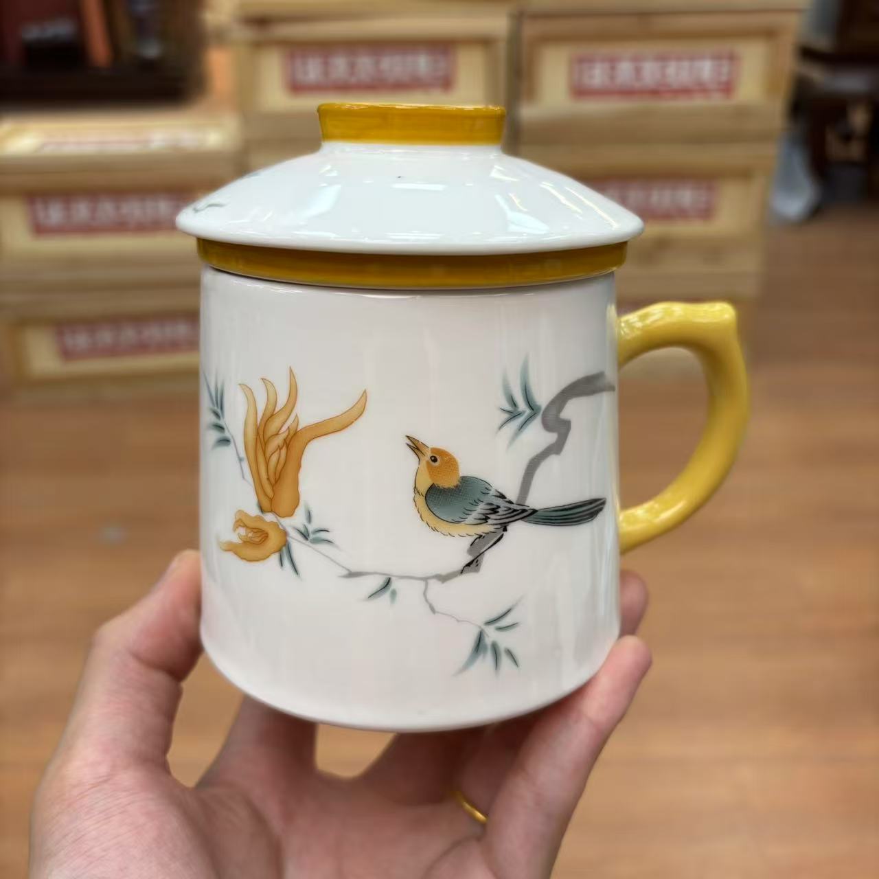 【闪购商品】喜上眉梢办公杯