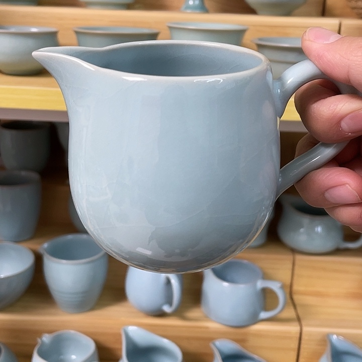 公道杯郗奎奎加大款龙旦公道杯微瑕