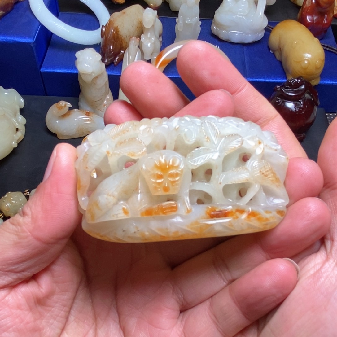 和田玉挂件未镶嵌