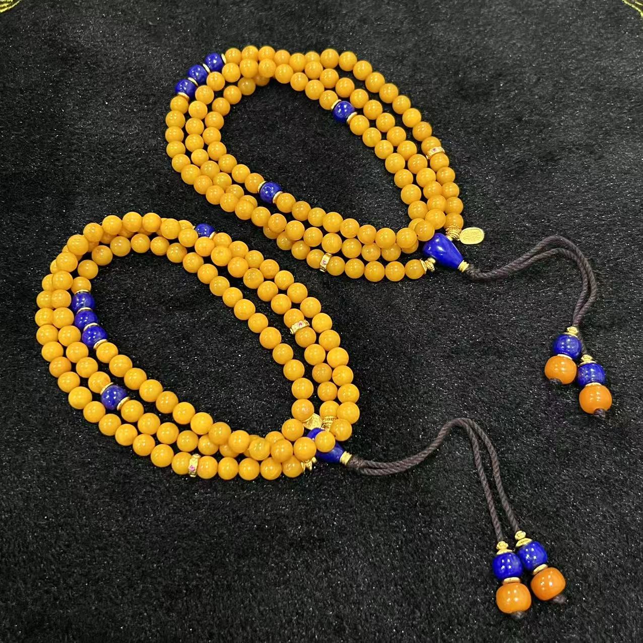 【铭记珠宝】蜜蜡DIY圆珠项链29-DM116H21【多样性发一件】