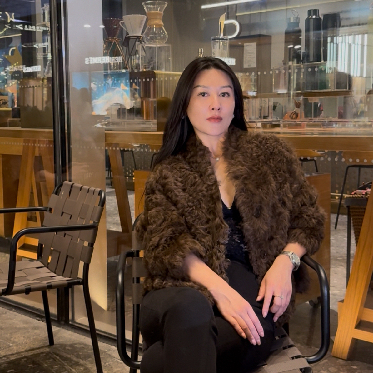 昙花一现三粒扣双面小湖羊