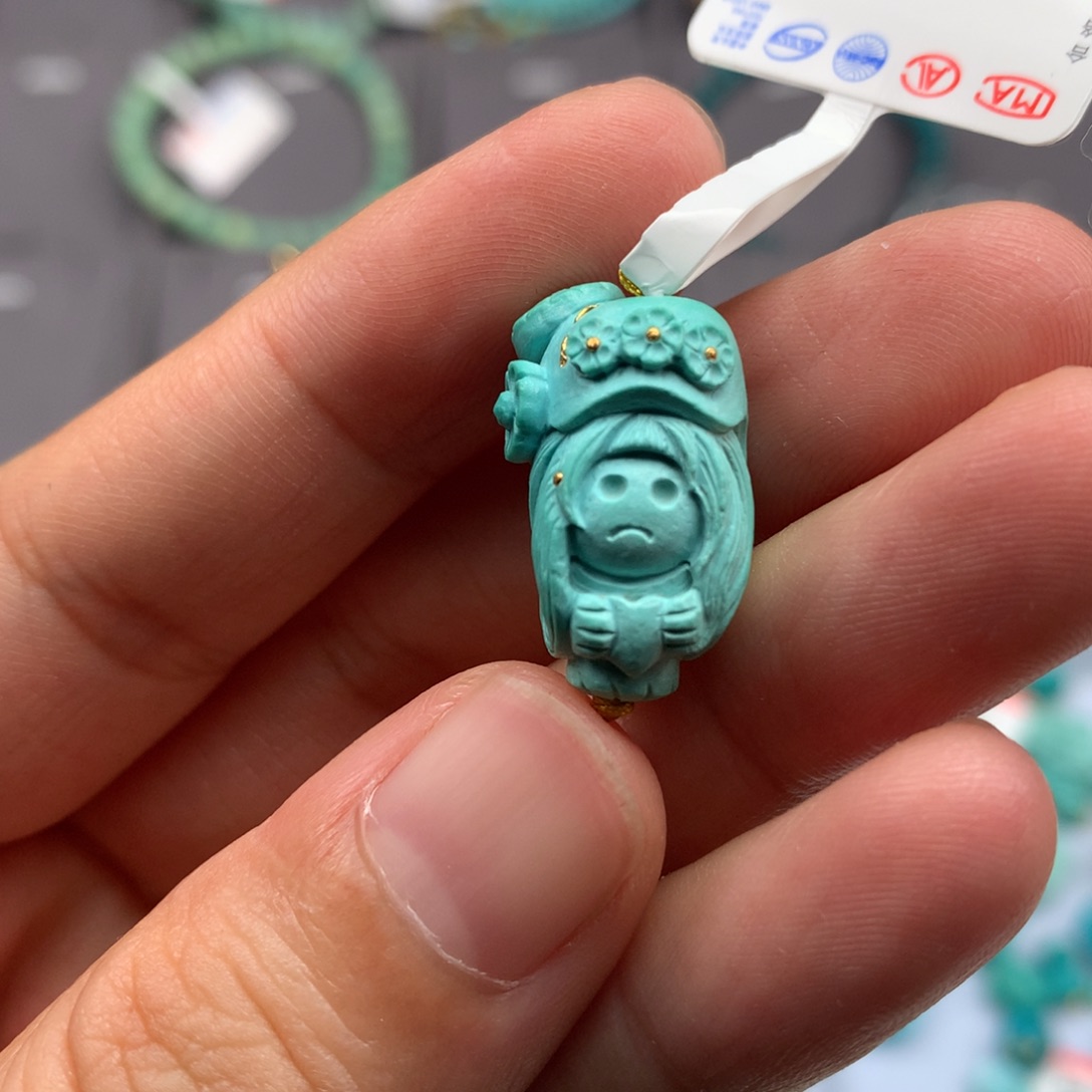 未镶嵌绿松石绿松石