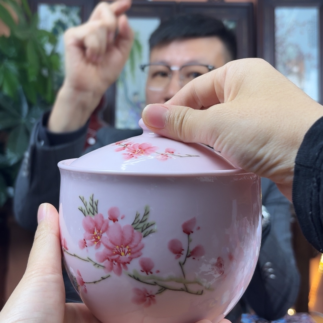 摆件陶景德镇陶瓷手工炖盅