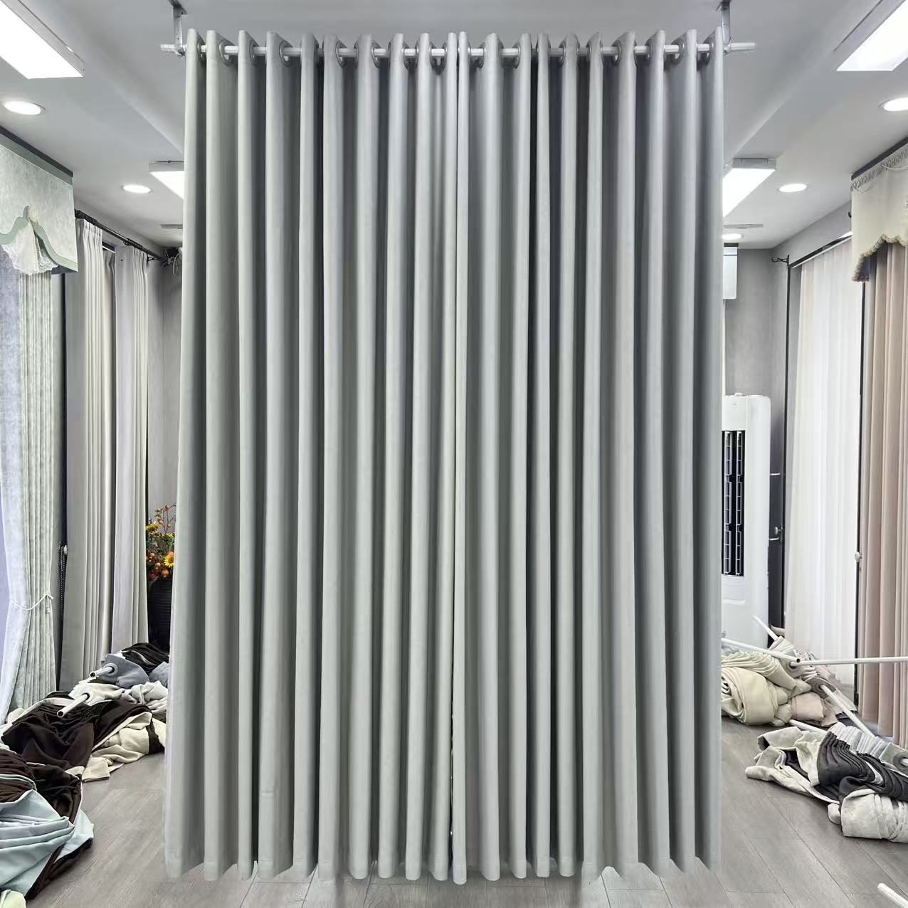 芳华成品窗帘【银雪灰】