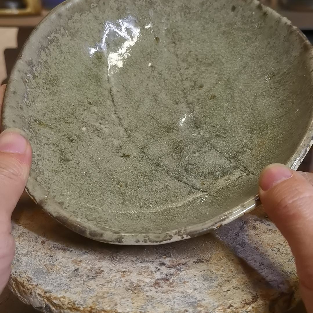 摆件手工高温原矿窑变