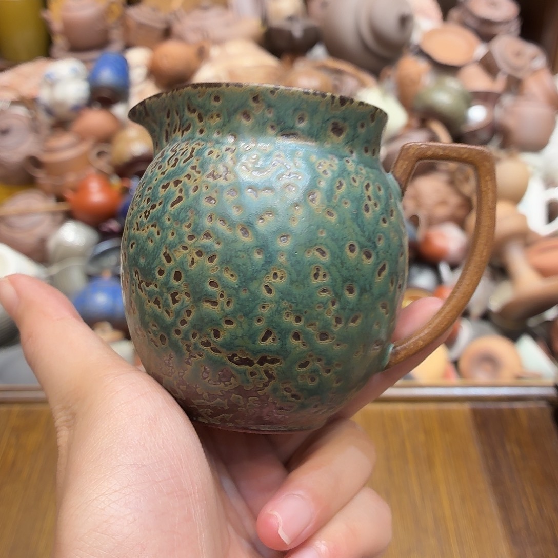 柴烧老岩泥茶器皿