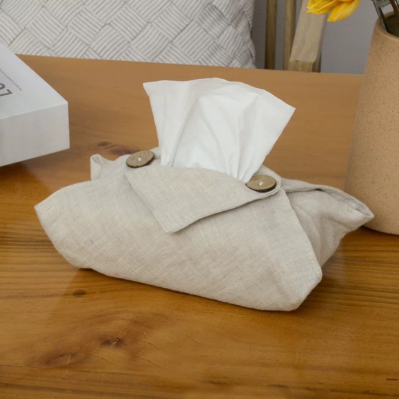 【汉麻双雨露抽纸袋】汉麻抽纸袋