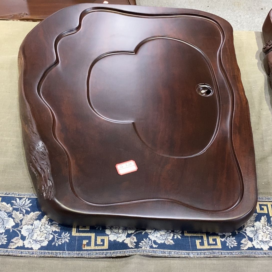 木楚**龍非洲黑檀实木茶盘