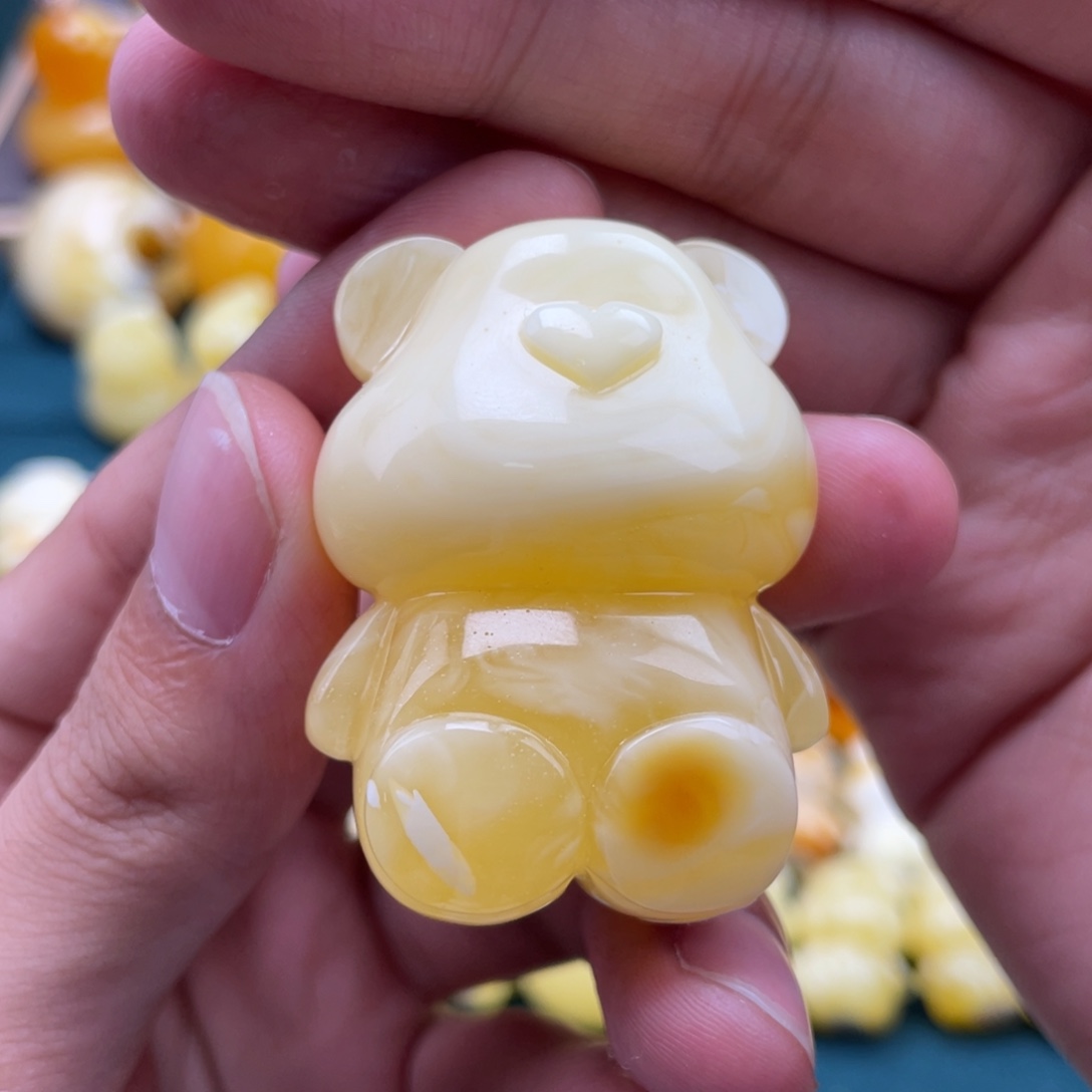 琥珀未镶嵌裸石蜜蜡