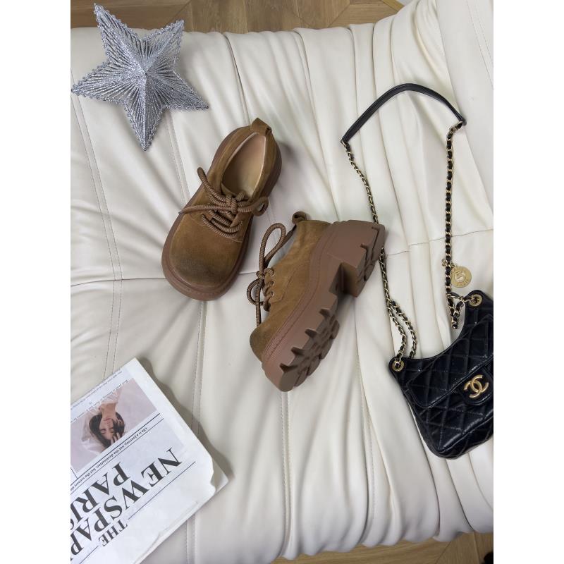 【HeiPa】春季穿新款厚底带时尚韩版靴子女款