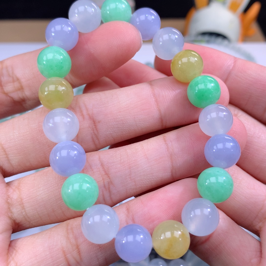 翡翠手链未镶嵌翡翠