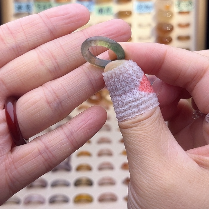 玛瑙/玉髓戒指未镶嵌