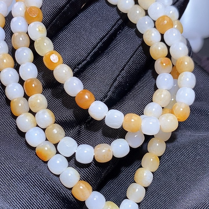 和田玉套链未镶嵌